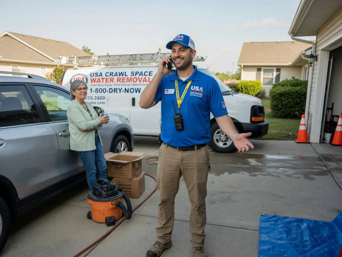 Crawl Space Water Removal Ravenna, TX FAQs